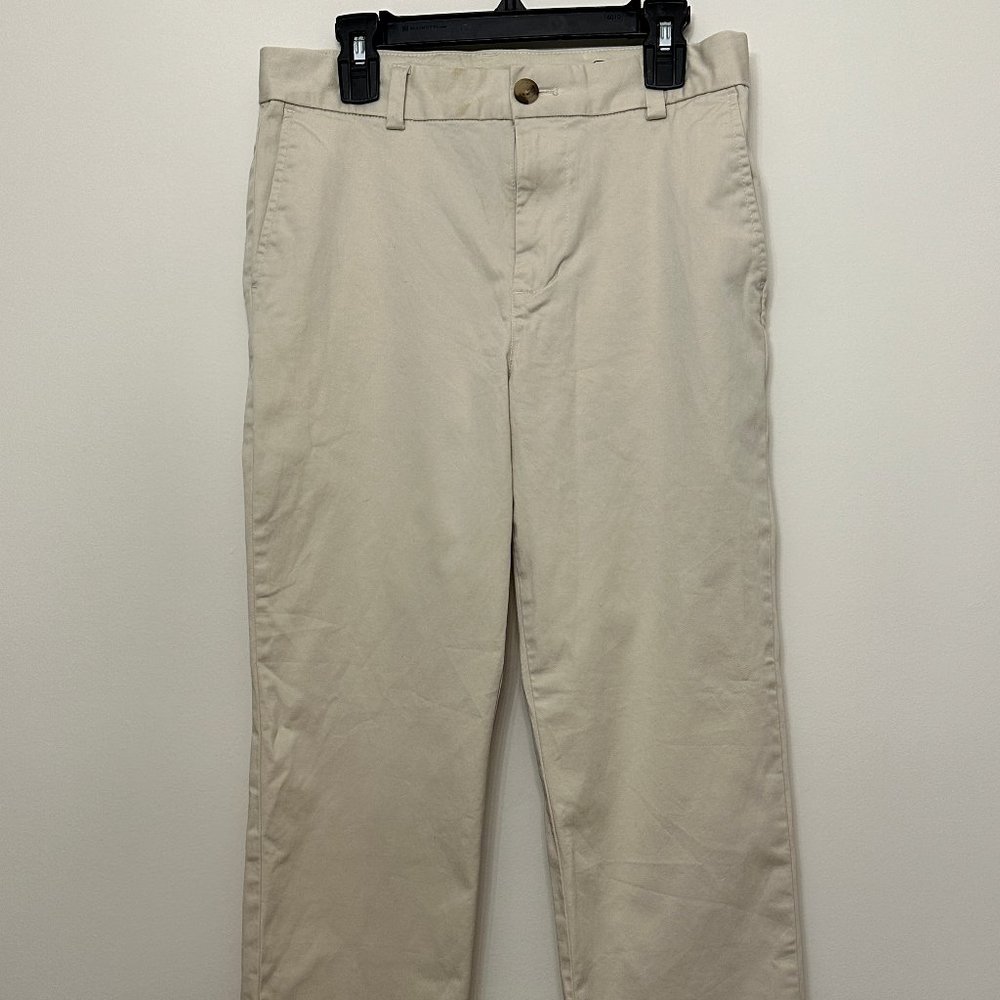 Vineyard Vines 100% Cotton Beige Casual Pant